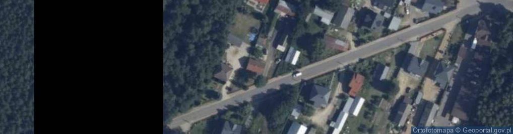 Zdjęcie satelitarne Domanice ul.