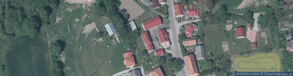 Zdjęcie satelitarne Domanice ul.