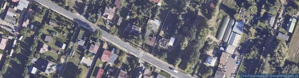 Zdjęcie satelitarne Domaniew ul.