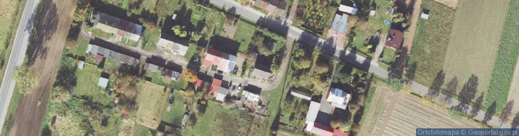 Zdjęcie satelitarne Domanin Osada ul.