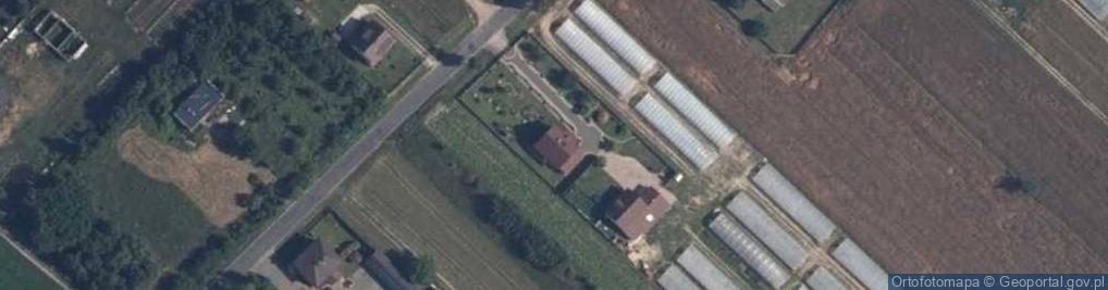 Zdjęcie satelitarne Domaniów ul.