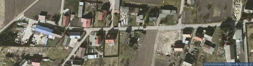 Zdjęcie satelitarne Domaniów ul.