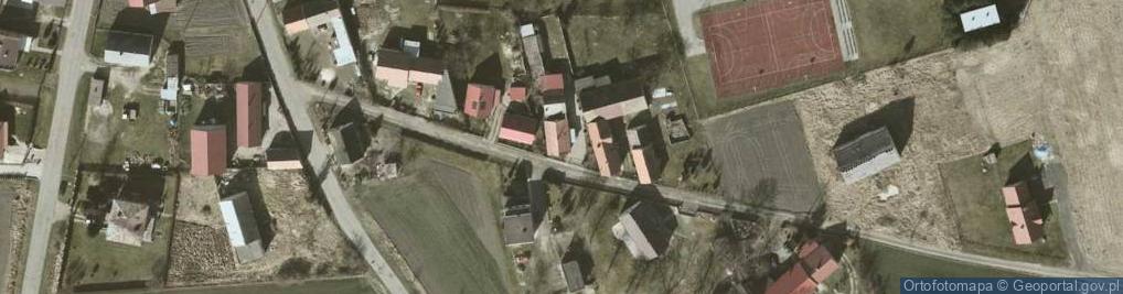 Zdjęcie satelitarne Domaniów ul.