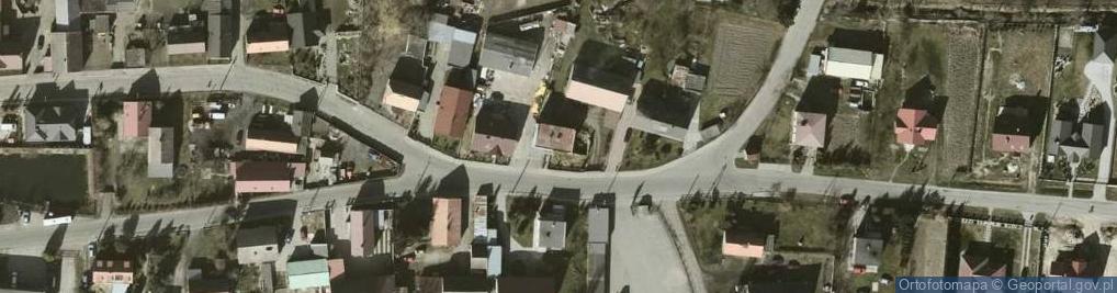 Zdjęcie satelitarne Domaniów ul.