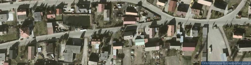 Zdjęcie satelitarne Domaniów ul.