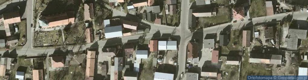 Zdjęcie satelitarne Domaniów ul.