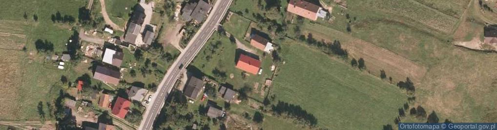 Zdjęcie satelitarne Domanów ul.