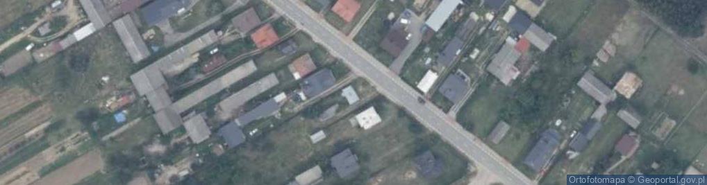 Zdjęcie satelitarne Domaszew ul.