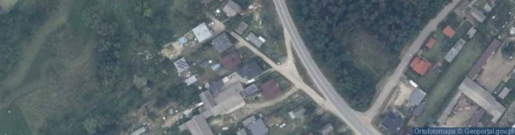 Zdjęcie satelitarne Domaszew ul.