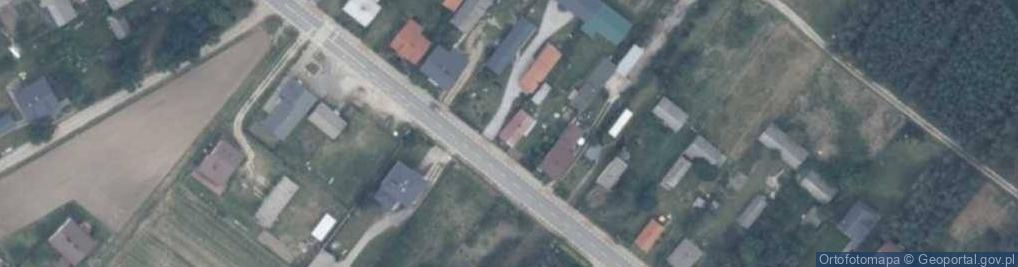 Zdjęcie satelitarne Domaszew ul.