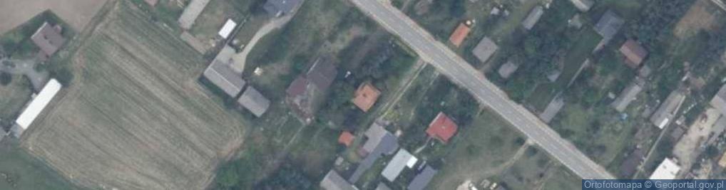 Zdjęcie satelitarne Domaszew ul.
