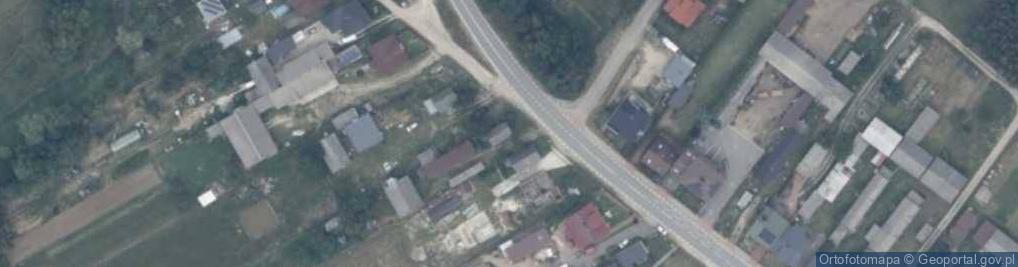 Zdjęcie satelitarne Domaszew ul.