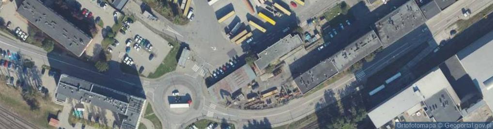 Zdjęcie satelitarne Dokerów ul.