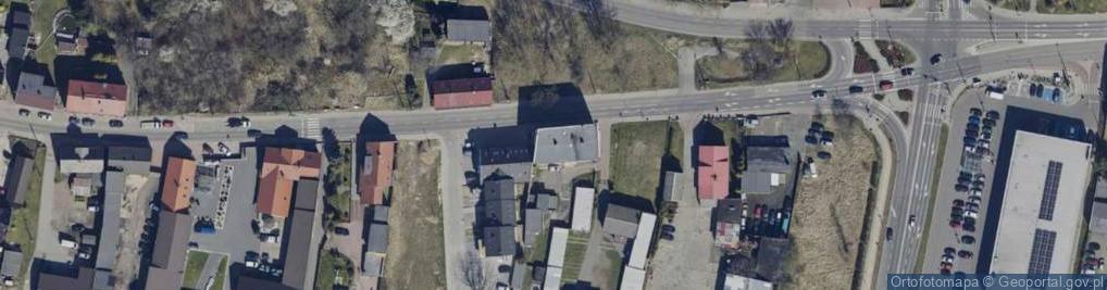 Zdjęcie satelitarne Dolnej Wsi ul.