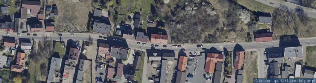 Zdjęcie satelitarne Dolnej Wsi ul.