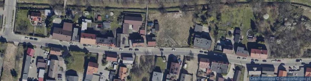 Zdjęcie satelitarne Dolnej Wsi ul.