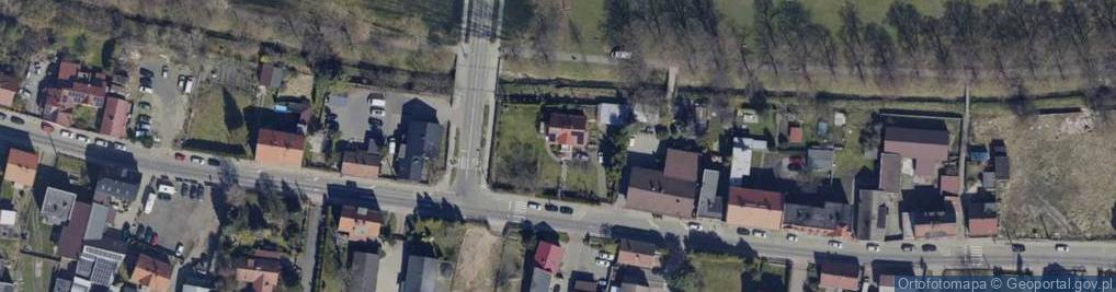 Zdjęcie satelitarne Dolnej Wsi ul.