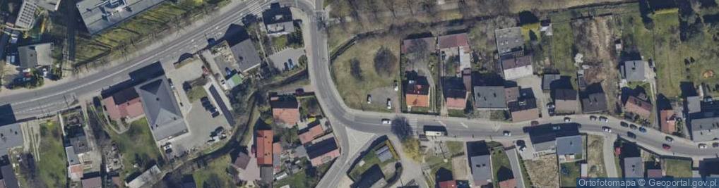 Zdjęcie satelitarne Dolnej Wsi ul.