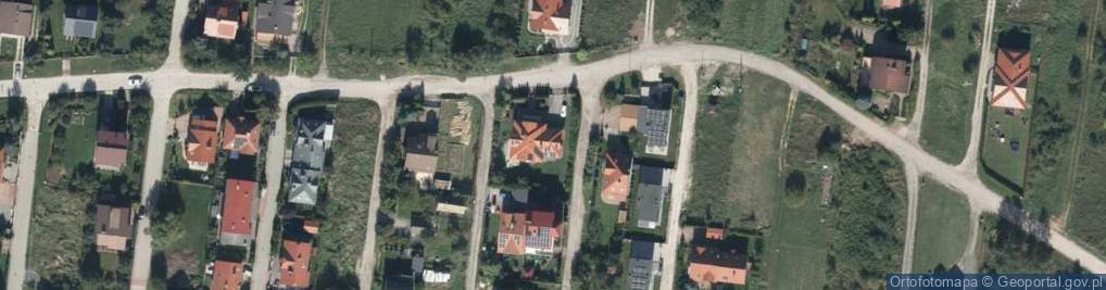 Zdjęcie satelitarne Domki ul.