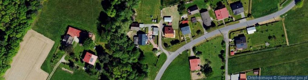 Zdjęcie satelitarne Dolny Bór ul.