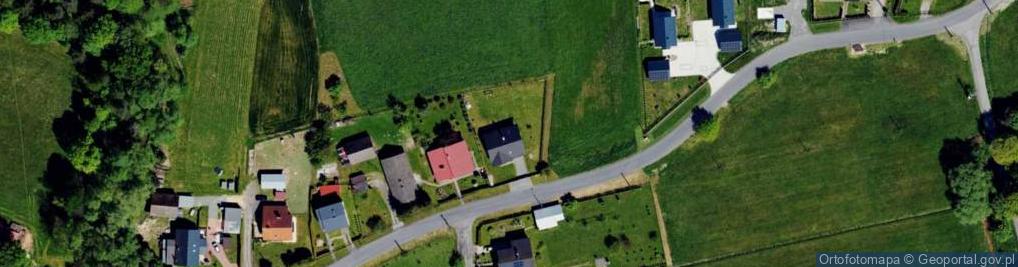 Zdjęcie satelitarne Dolny Bór ul.