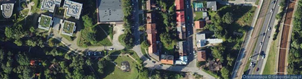 Zdjęcie satelitarne Do Wilgi ul.