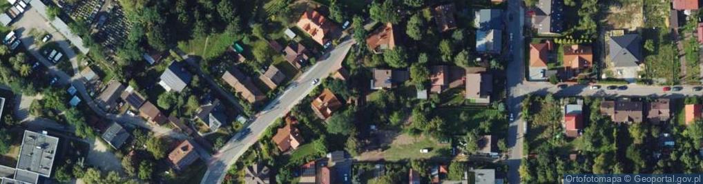Zdjęcie satelitarne Dobczycka ul.