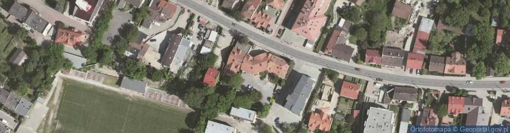 Zdjęcie satelitarne Dobrego Pasterza ul.
