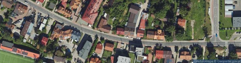 Zdjęcie satelitarne Dobrego Pasterza ul.
