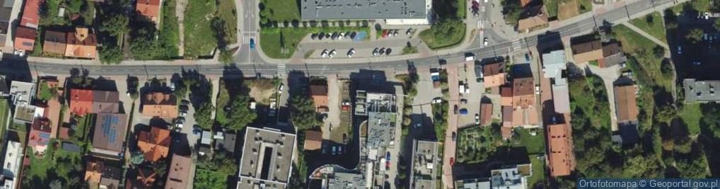 Zdjęcie satelitarne Dobrego Pasterza ul.
