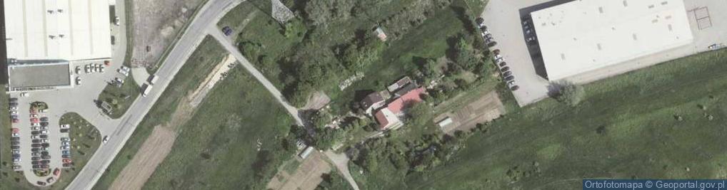 Zdjęcie satelitarne Do Wisły ul.