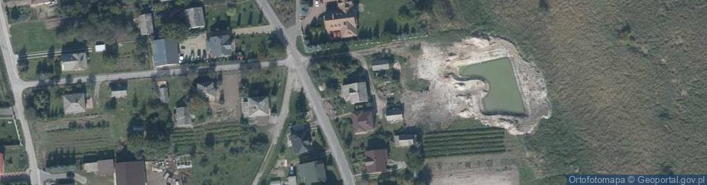 Zdjęcie satelitarne Domaniż ul.