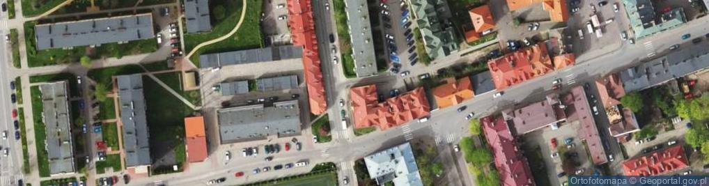 Zdjęcie satelitarne Dominikańska ul.