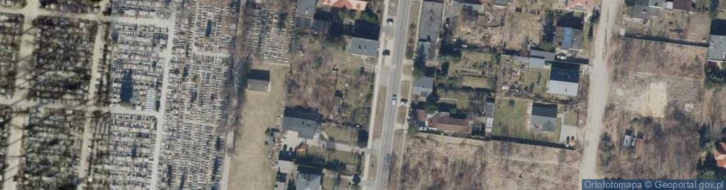 Zdjęcie satelitarne Doły ul.