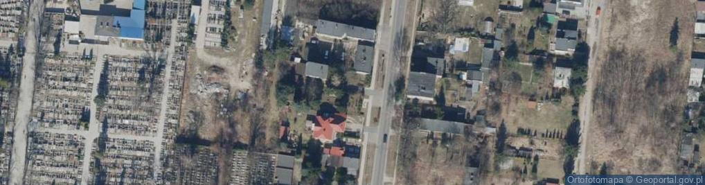 Zdjęcie satelitarne Doły ul.