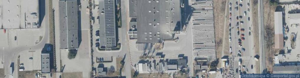 Zdjęcie satelitarne Dostawcza ul.