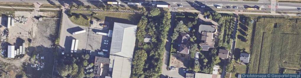 Zdjęcie satelitarne Domaniewska ul.