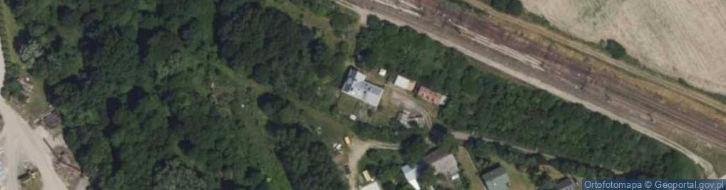 Zdjęcie satelitarne Dom Kolejowy ul.