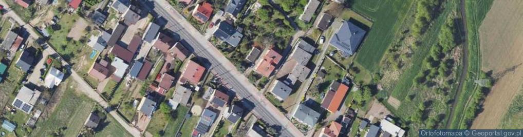 Zdjęcie satelitarne Dobrzykowska ul.