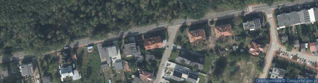 Zdjęcie satelitarne Dobromiły ul.