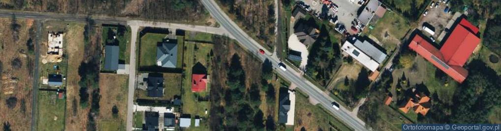 Zdjęcie satelitarne Dobryszycka ul.