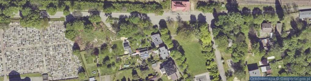 Zdjęcie satelitarne Do Dworca ul.