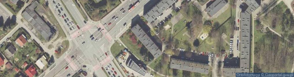 Zdjęcie satelitarne Dominikańska ul.