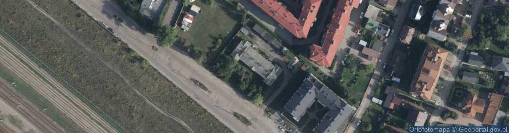Zdjęcie satelitarne Dom Kolejowy ul.