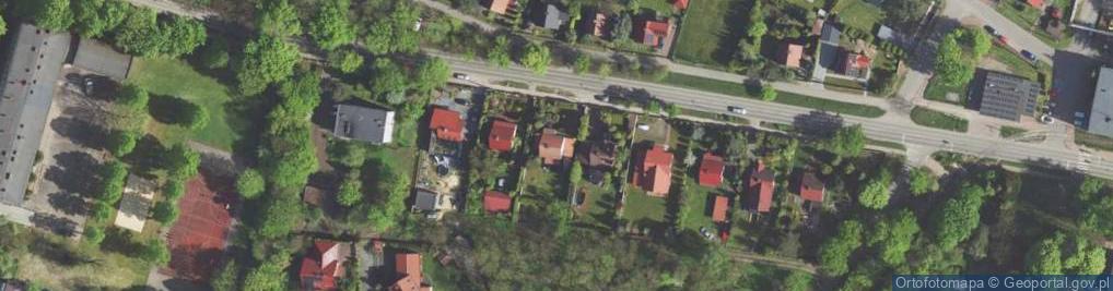 Zdjęcie satelitarne Dobrzańskiego-Hubala Henryka, mjr. ul.
