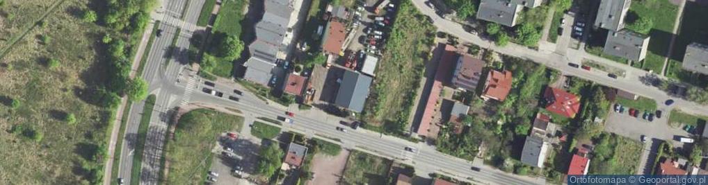 Zdjęcie satelitarne Dobrzańskiego-Hubala Henryka, mjr. ul.