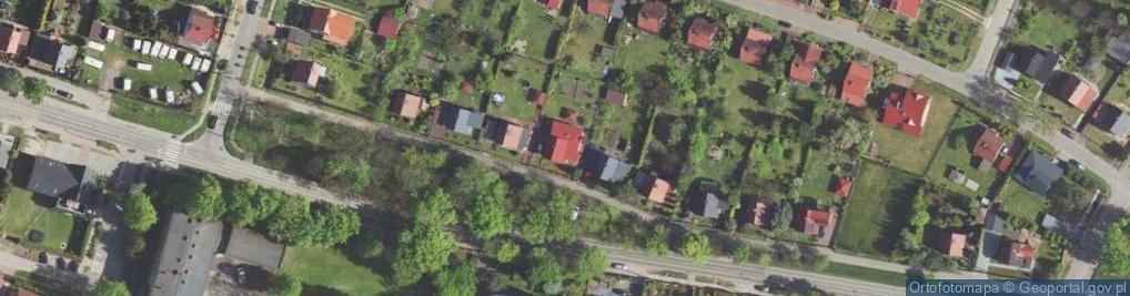 Zdjęcie satelitarne Dobrzańskiego-Hubala Henryka, mjr. ul.