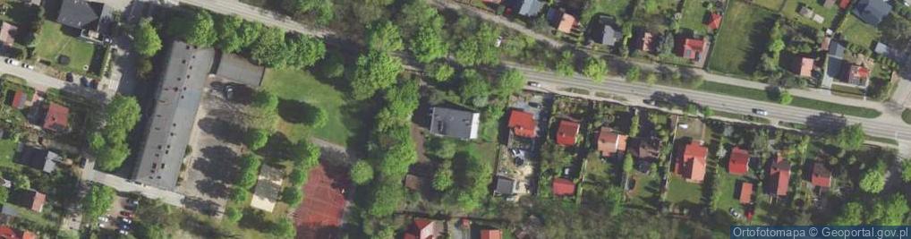 Zdjęcie satelitarne Dobrzańskiego-Hubala Henryka, mjr. ul.
