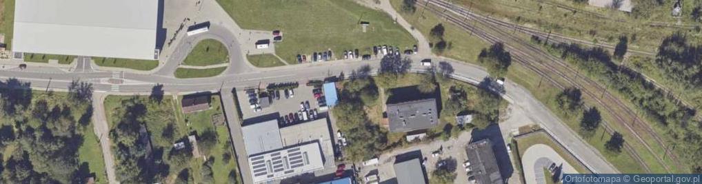 Zdjęcie satelitarne Do Huty ul.