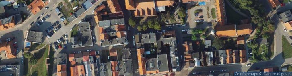 Zdjęcie satelitarne Dominikańska ul.